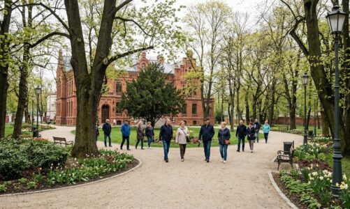 Ogród Pałacu Rodziny Poznańskich otwarty dla zwiedzających