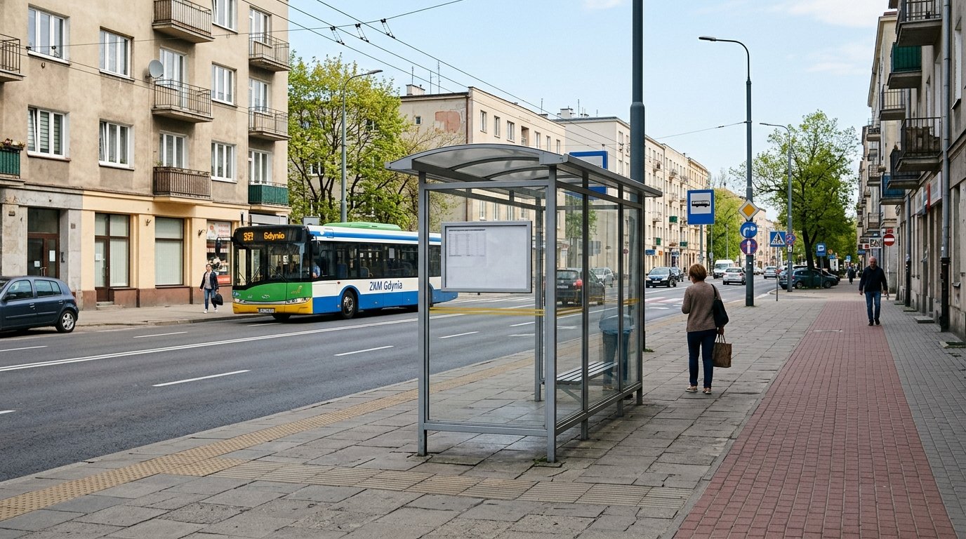 Postępowanie w sprawie nowych wiat przystankowych w Gdyni. Trwa weryfikacja ofert