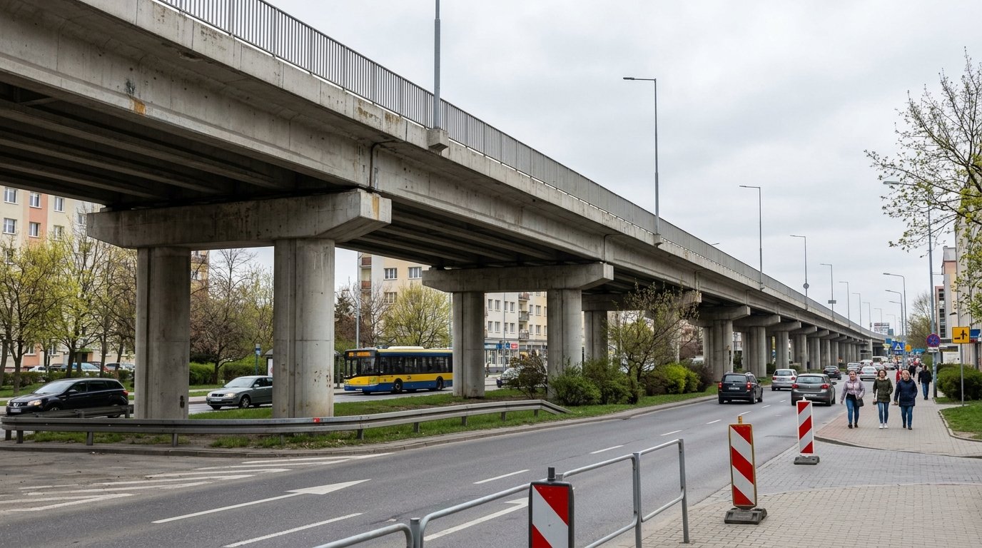 Prace remontowe na Estakadzie Kwiatkowskiego: informacja o postępach