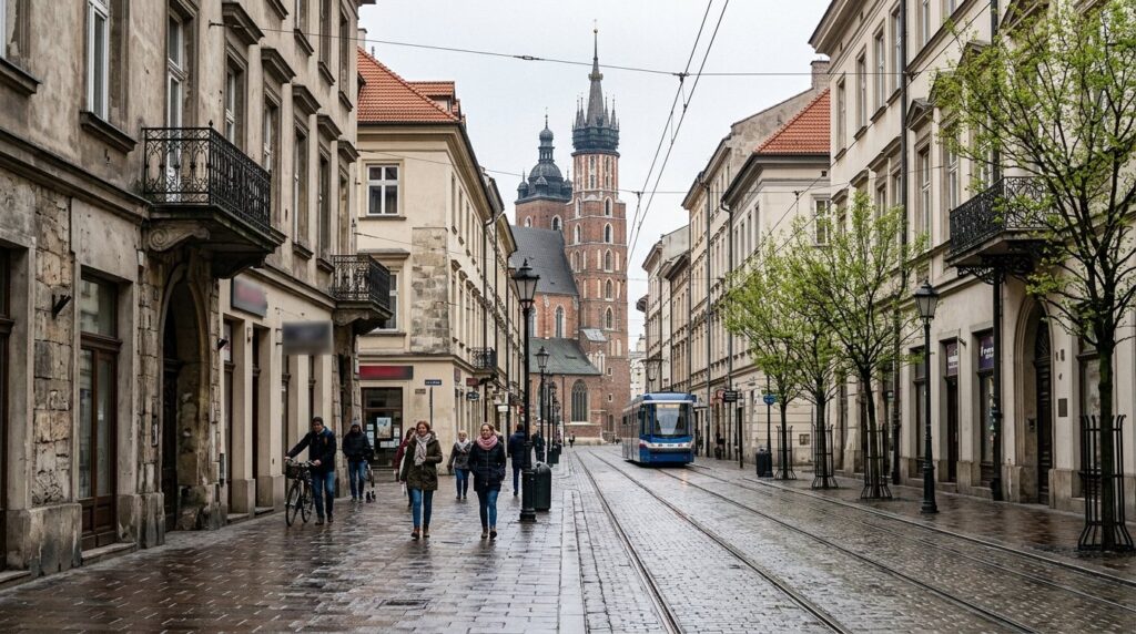 Grafika przeglądu: Kraków, 4 kwietnia 2026