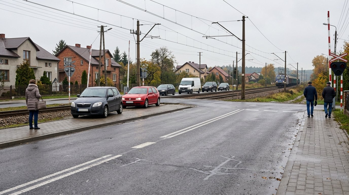 Zderzenie pociągu z ciężarówką w Michałowicach. Utrudnienia w ruchu