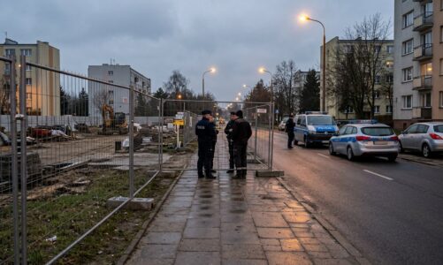 Interwencja policji na budowie. Zatrzymano 34-latka