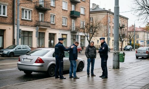 Zatrzymanie sprawców napaści w Bielsku Podlaskim
