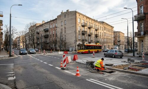 Zmiany w organizacji ruchu na ulicach Hipotecznej i Srebrnej w Łodzi