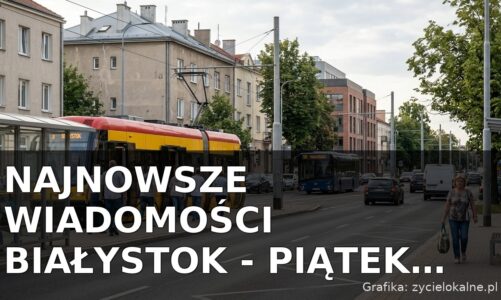 Najnowsze wiadomości Białystok – Piątek 07.08.2026