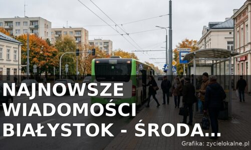 Najnowsze wiadomości Białystok – Środa 14.10.2026