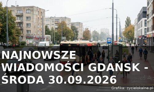 Najnowsze wiadomości Gdańsk – Środa 30.09.2026