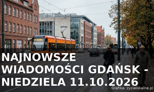 Najnowsze wiadomości Gdańsk – Niedziela 11.10.2026