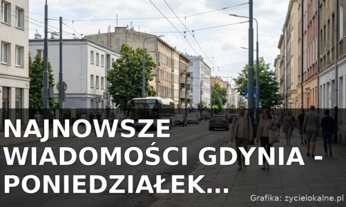 Najnowsze wiadomości Gdynia – Poniedziałek 03.08.2026