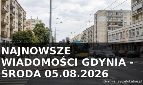 Najnowsze wiadomości Gdynia – Środa 05.08.2026