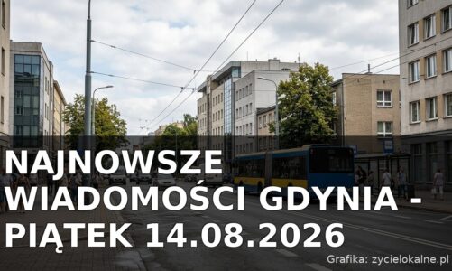 Najnowsze wiadomości Gdynia – Piątek 14.08.2026