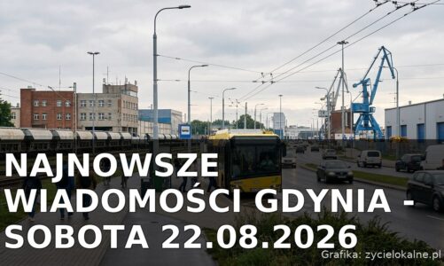 Najnowsze wiadomości Gdynia – Sobota 22.08.2026