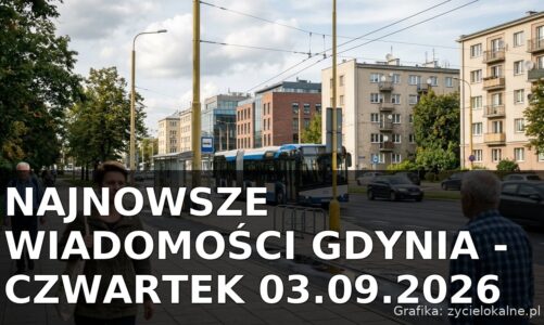 Najnowsze wiadomości Gdynia – Czwartek 03.09.2026