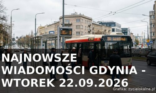 Najnowsze wiadomości Gdynia – Wtorek 22.09.2026