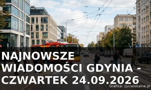 Najnowsze wiadomości Gdynia – Czwartek 24.09.2026