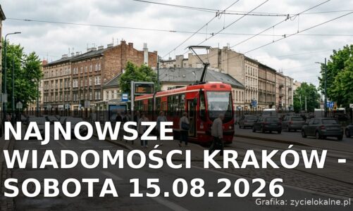 Najnowsze wiadomości Kraków – Sobota 15.08.2026