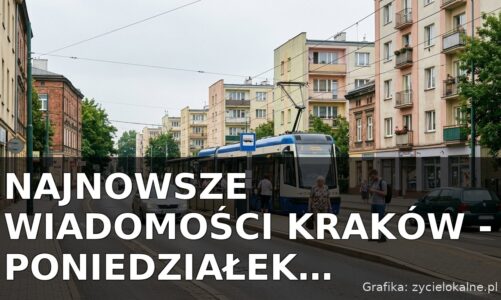 Najnowsze wiadomości Kraków – Poniedziałek 17.08.2026