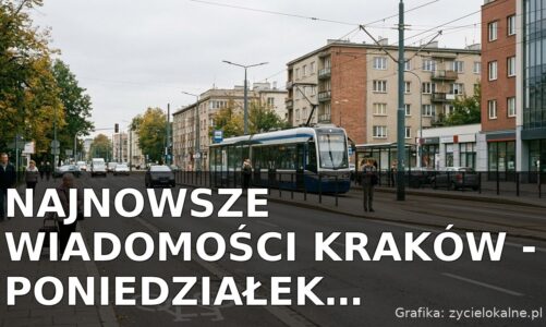 Najnowsze wiadomości Kraków – Poniedziałek 28.09.2026