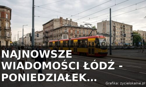 Najnowsze wiadomości Łódź – Poniedziałek 03.08.2026