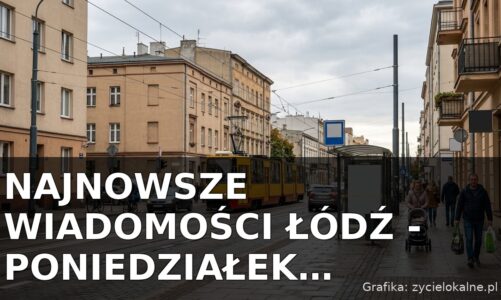 Najnowsze wiadomości Łódź – Poniedziałek 14.09.2026