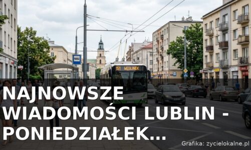 Najnowsze wiadomości Lublin – Poniedziałek 20.07.2026