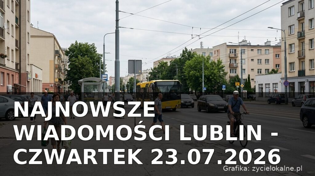 Grafika przeglądu: Lublin, 23 lipca 2026