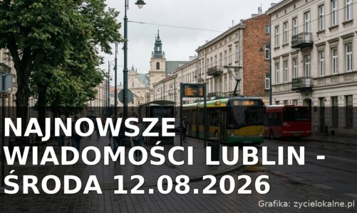 Najnowsze wiadomości Lublin – Środa 12.08.2026