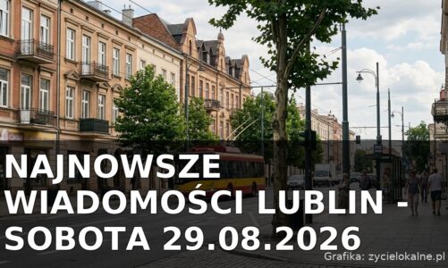 Najnowsze wiadomości Lublin – Sobota 29.08.2026