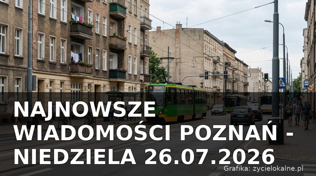 Grafika przeglądu: Poznań, 26 lipca 2026