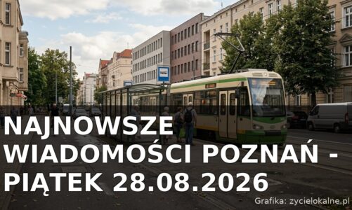 Najnowsze wiadomości Poznań – Piątek 28.08.2026