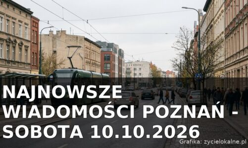 Najnowsze wiadomości Poznań – Sobota 10.10.2026