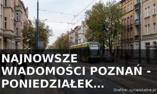 Najnowsze wiadomości Poznań – Poniedziałek 12.10.2026