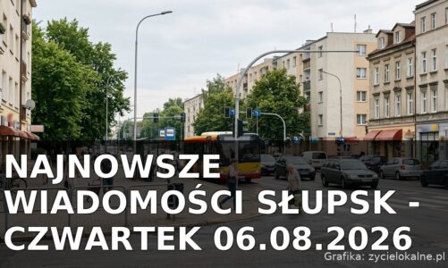 Najnowsze wiadomości Słupsk – Czwartek 06.08.2026