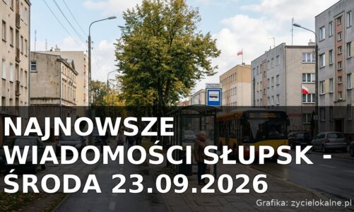 Najnowsze wiadomości Słupsk – Środa 23.09.2026