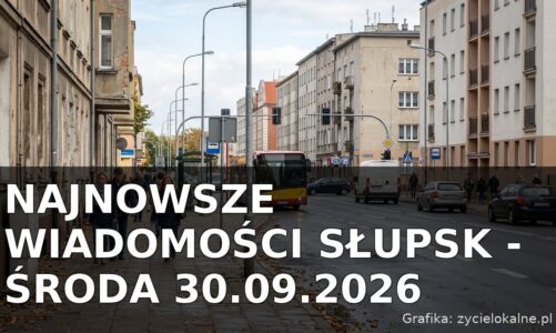 Najnowsze wiadomości Słupsk – Środa 30.09.2026