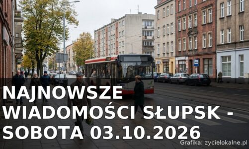 Najnowsze wiadomości Słupsk – Sobota 03.10.2026