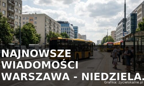 Najnowsze wiadomości Warszawa – Niedziela 19.07.2026
