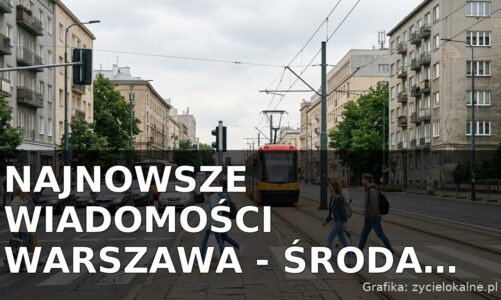 Najnowsze wiadomości Warszawa – Środa 12.08.2026