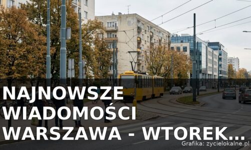 Najnowsze wiadomości Warszawa – Wtorek 15.09.2026