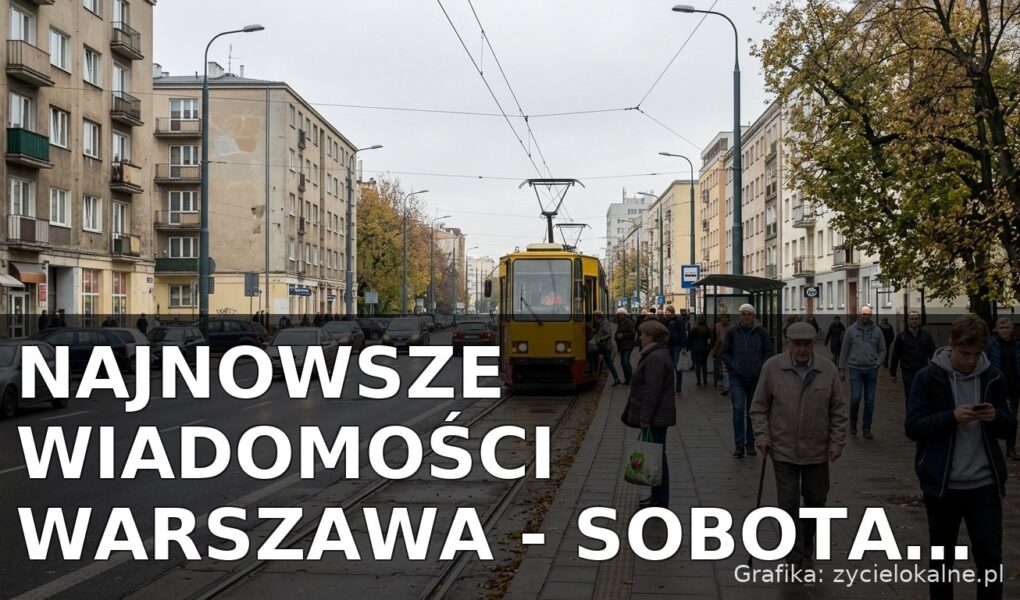 Najnowsze wiadomości Warszawa – Sobota 10.10.2026