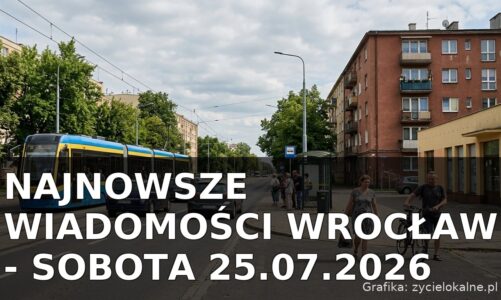 Najnowsze wiadomości Wrocław – Sobota 25.07.2026