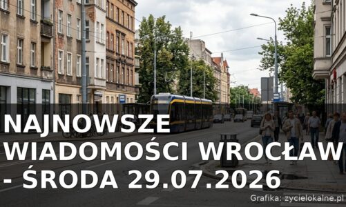 Najnowsze wiadomości Wrocław – Środa 29.07.2026