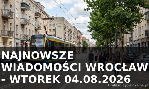 Najnowsze wiadomości Wrocław – Wtorek 04.08.2026