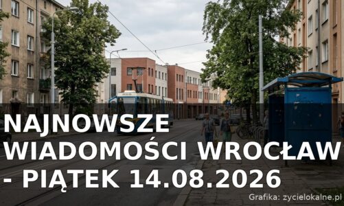 Najnowsze wiadomości Wrocław – Piątek 14.08.2026