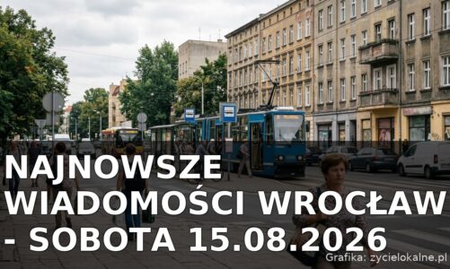 Najnowsze wiadomości Wrocław – Sobota 15.08.2026