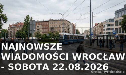 Najnowsze wiadomości Wrocław – Sobota 22.08.2026