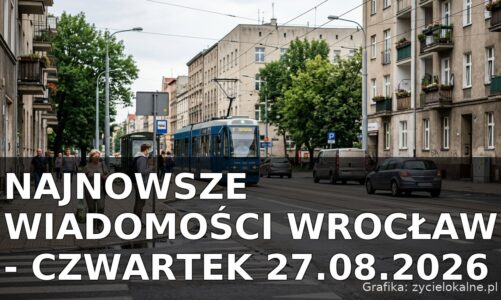 Najnowsze wiadomości Wrocław – Czwartek 27.08.2026