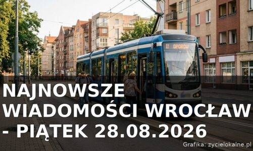 Najnowsze wiadomości Wrocław – Piątek 28.08.2026