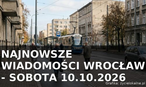 Najnowsze wiadomości Wrocław – Sobota 10.10.2026