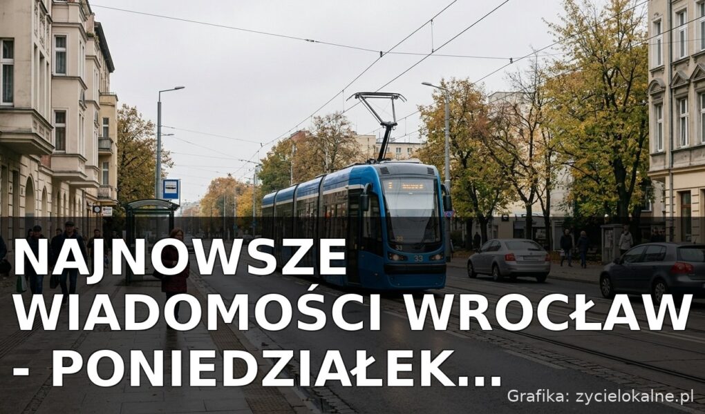 Najnowsze wiadomości Wrocław – Poniedziałek 12.10.2026
